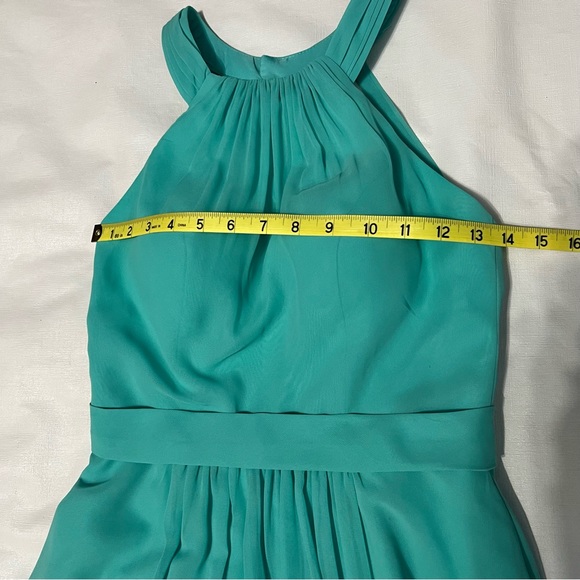 Azazie Aqua Bridesmaid Dress Size C - Custome - Picture 6 of 14